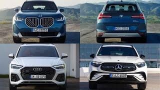 2024 BMW X3 G45 vs. Mercedes-Benz GLC vs. Audi Q5: Compact Luxury SUV Showdown