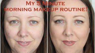 My chatty 5 minute morning makeup routine!  Lovely Girlie Bits