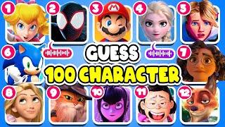 Guess 100 Character By Their Song? | Netflix Puss In Boots Quiz, Sing 1&2, Zootopia lGuess The Song?