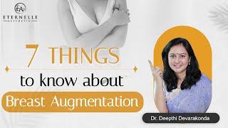 Things to know before getting Breast Implants | Breast Augmentation,Hyderabad | Eternelle Aesthetics