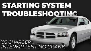 Intermittent no crank - starting system troubleshooting (good starter)