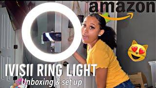 IVISII 19” RING LIGHT UNBOXING & SETUP | *review*