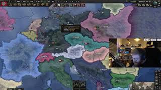 TommyKay Plays HOI4 Expert AI Germany Co-Op Challenge! (with Fabianovic)