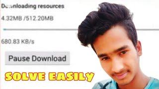 Resources File downloading problem in free fire solved | how to set obb file in free fire.