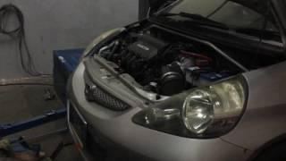 Honda Jazz L15A On Dyno