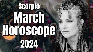 UNLOCK YOUR FATE:  Scorpio Astrology Forecast March 2024