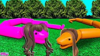 VIRAMOS COBRAS COLORIDAS!! Roblox Snek 2024