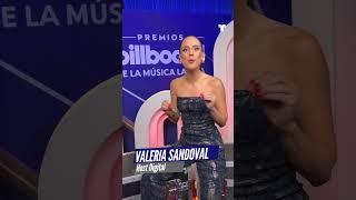 #ValeriaSandoval es nuestra influencer VIP y estará hablando con muchos artistas en #Billboards2024