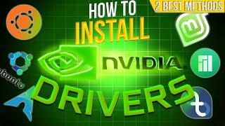 Install Nvidia Driver on Linux Ubuntu 24.04 | Compatible (Debian/Arch/Mint/Fedora/ETC...) 2024!!!