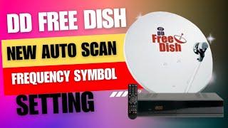 DD Free dish New Auto Scan Frequency Symbol Setting - GSAT-15 - 93° East |New installation