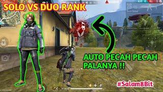 SOLO VS DUO RANK || FREEFIRE BATTLEGROUND.