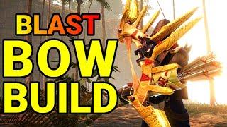 This Blast Bow Build Extremely Underrated | MHR Sunbreak Bow Build