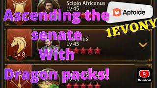 Evony- Senate Ascensions coming up! Now we need fragments