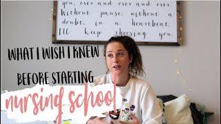 10 Things I Wish I Knew Before Nursing School 2019