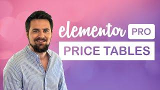 Elementor Pro Price Table Widget | Price Table for WordPress