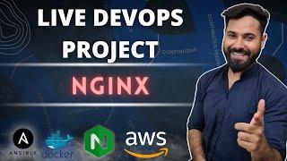 Deploying a Live Project by NGINX for DevOps Engineers (Hindi)