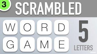 Scrambled Word Games Vol. 3 - Guess the Word Game (5 Letter Words)