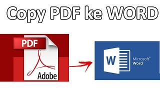 Cara Copy Paste Dari PDF Ke Word Agar Tidak Berantakan