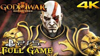 God of War 3 Remastered (PS5) - Gameplay Walkthrough FULL GAME (4K 60FPS) No Commentary