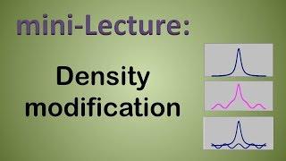 Mini-lecture: Density modification