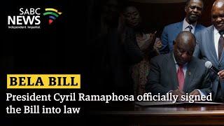 BELA Bill signed into law