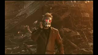 Star Lord 'Boom' Middle finger Scene [Funny Moments] Infinity War 2018