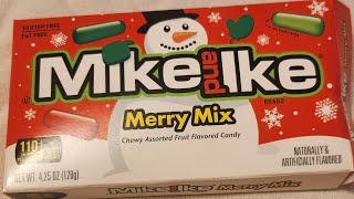 #ASMR JOEY EATS LETS EAT #MIKE AND IKE MERRY MIX