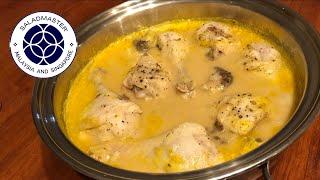 Cream of Chicken Drumsticks in Saladmaster 11" Skillet