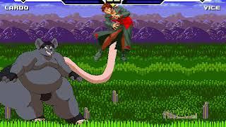 Lardo Rat vs Vice MUGEN BATTLE