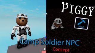 Piggy Build Mode Camp Soldier NPC (Concept)