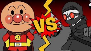 M.U.G.E.N. Battles | Anpanman vs Hank J. Wimbleton | Soreike! Anpanman vs Madness Combat