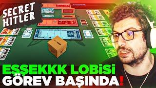 Eşşekkk Lobisi Görev Başında! | EKİP İLE SECRET HITLER | TABLETOP SIMULATOR | HYPE