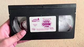 Barney: Good, Clean, Fun! 1998 VHS