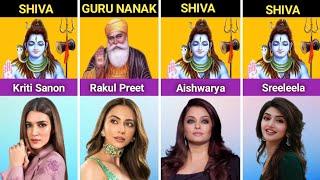 Famous Indian Actress And Their Gods | #DataLibrary