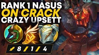 Rank 1 Nasus vs Sett Top, Crazy UpSett | Carnarius | League of Legends