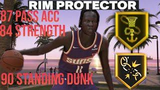 2k24| This 7ft Playmaking "RIM PROTECTOR" IS GLITCHY in 2k24| Best 7ft Build w/Contact Dunks