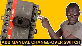 ABB OT40F4C Manual Change Over Switch Wiring Step-by-Step Guide