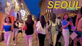 [4K]Walking in Itaewon on Saturday Night - Street Fashion - Walking Tour SEOUL KOREA 2022