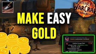 How to Make Gold with Leatherworking | The War Within