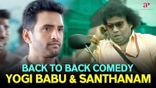 Yogi Babu & Santhanam Comedy Scenes Part-2 | Biskoth | Partner | Tamil Comedy Scenes