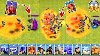 Skeleton Spell vs all Troops Clash of Clans