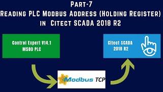 Part-7 | Reading M580 PLC Modbus Address in Citect SCADA | Create I/ODevice in Citect SCADA |