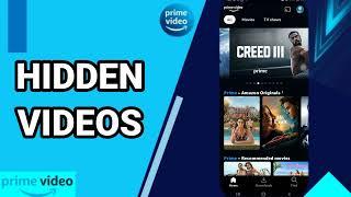 How To Hidden Videos On Amazon Prime Video App