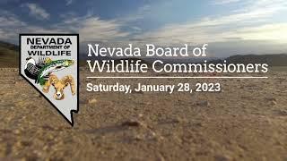 Nevada Department of Wildlife | January 28, 2023