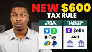 NEW IRS $600 Tax Rule On Payments from PayPal, Cash App, Venmo & More!