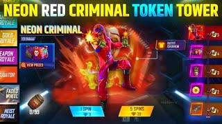 Red criminal neon criminal spin | Glitch Ascension event spin | Kitne Diamond Lagenge New Event me