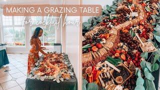 MAKING A CHARCUTERIE TABLE FOR A DESTINATION WEDDING | Utah grazing table for 60+ guests