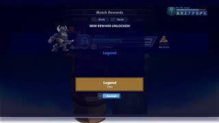 Brawlhalla - My Total Account Level 100 Maximum To Reward Of Title Legend! 