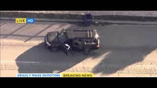 Take Off and Chase - San Bernardino California Shooting - Live Coverage