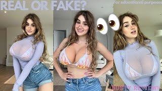 REAL OR FAKE!? Busty Bikini Review
